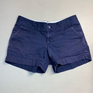 Lilly Pulitzer Navy Blue Callahan Shorts Size 2